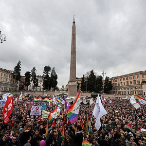 冲破宗教桎梏 意大利终于通过同恋婚姻立法