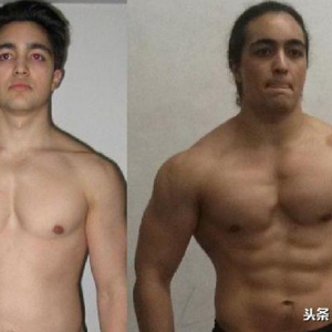 从微胖小伙子变成帅气肌肉男，健身中力量训练和科学计划很重要 ...